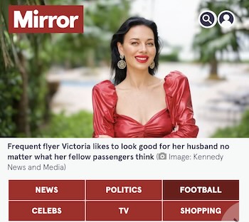 Daily Mirror — Victoria Unikel