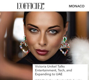 L'Officiel — Victoria Unikel