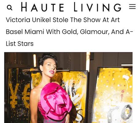 Haute Living — Victoria Unikel