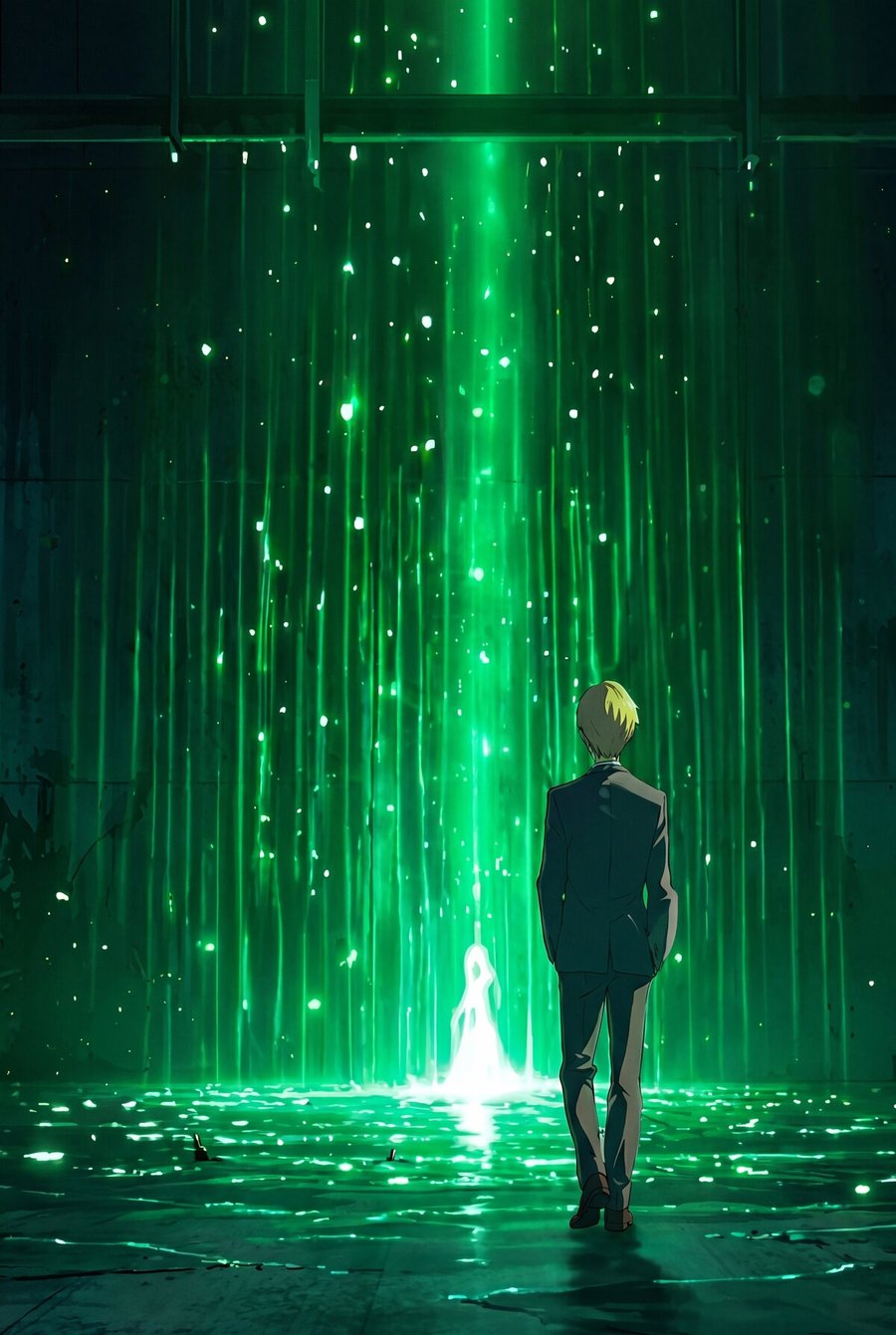 Emma + Luke — the portal, illustrated art from the book