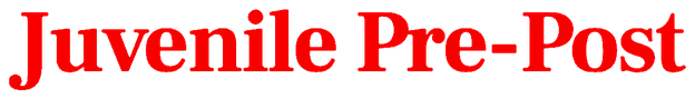 Juvenile Pre-Post logo