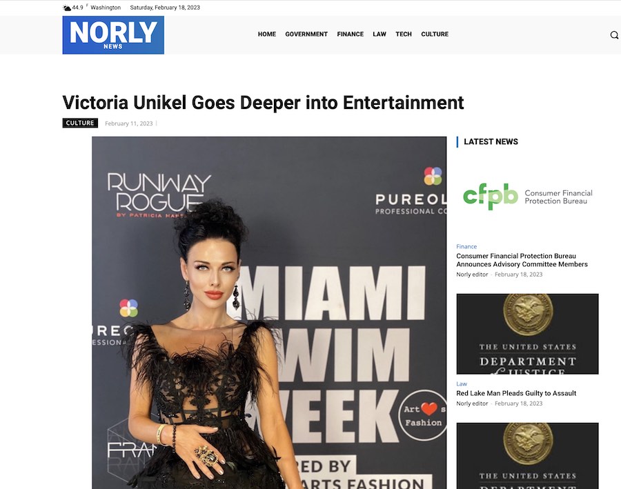 Norly News: Victoria Unikel goes deeper…